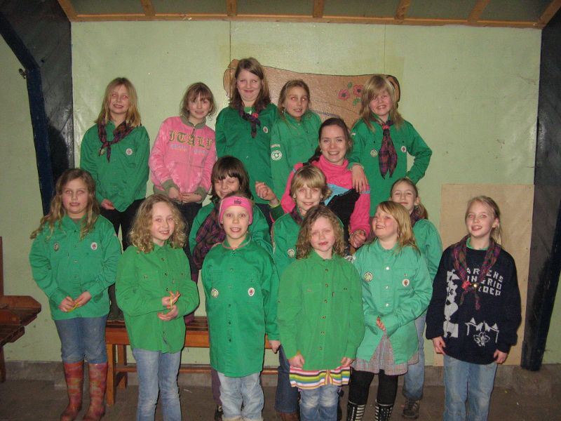 Groepsfoto van Wirre met de Kabouters